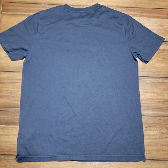 Abercrombie Kids Black Tee "Fitch" Moose - Size 13/14 - Picture 3 of 5